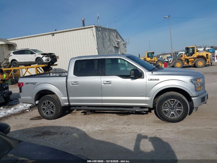 2017 Ford F-150 Xlt VIN: 1FTEW1EP6HFA95107 Lot: 43915055