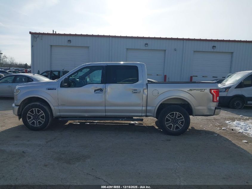 2017 Ford F-150 Xlt VIN: 1FTEW1EP6HFA95107 Lot: 43915055