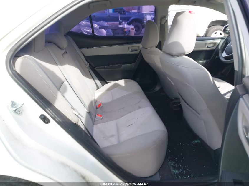 2016 Toyota Corolla Le VIN: 5YFBURHE2GP524476 Lot: 43915064