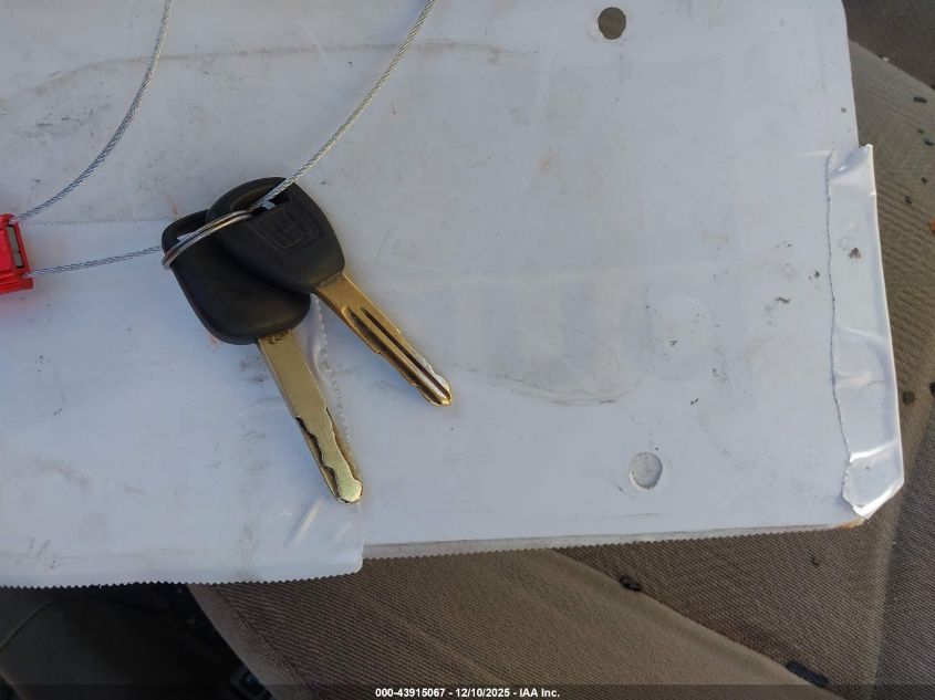 2002 Honda Civic Lx VIN: 2HGES16522H598939 Lot: 43915067