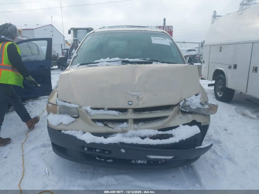 2000 Dodge Grand Caravan Se VIN: 1B4GP44G0YB553253 Lot: 43915077