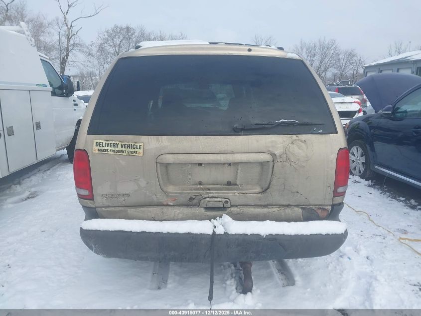 2000 Dodge Grand Caravan Se VIN: 1B4GP44G0YB553253 Lot: 43915077