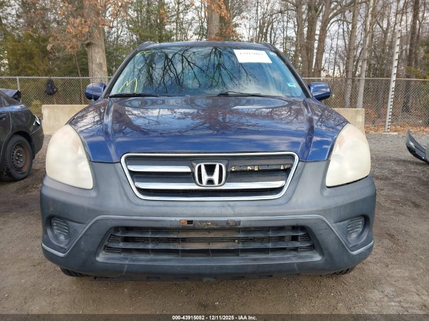 2005 Honda Cr-V Ex VIN: SHSRD78845U302147 Lot: 43915082