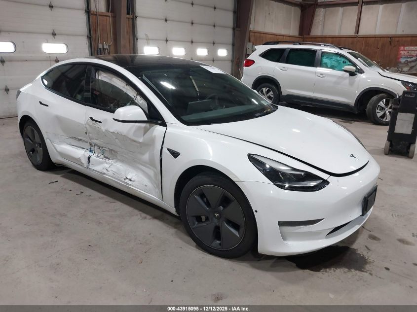 2022 Tesla Model 3 Long Range Dual Motor All-Wheel Drive