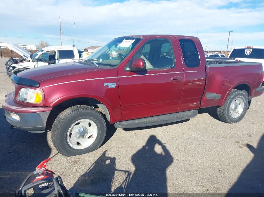 1998 Ford F-150 Lariat/Xl/Xlt VIN: 1FTRX08LXWKB56920 Lot: 43915101