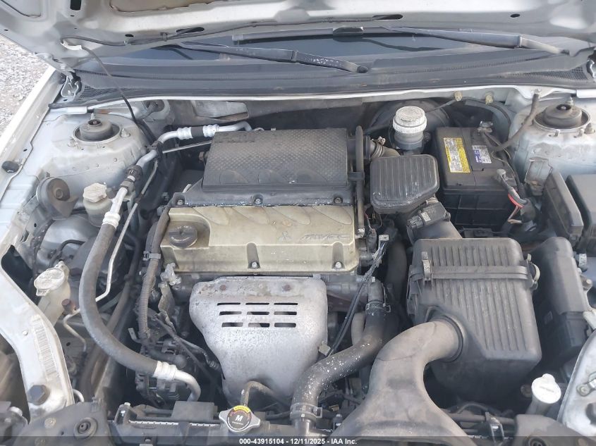 2007 Mitsubishi Galant De VIN: 4A3AB26F27E020833 Lot: 43915104