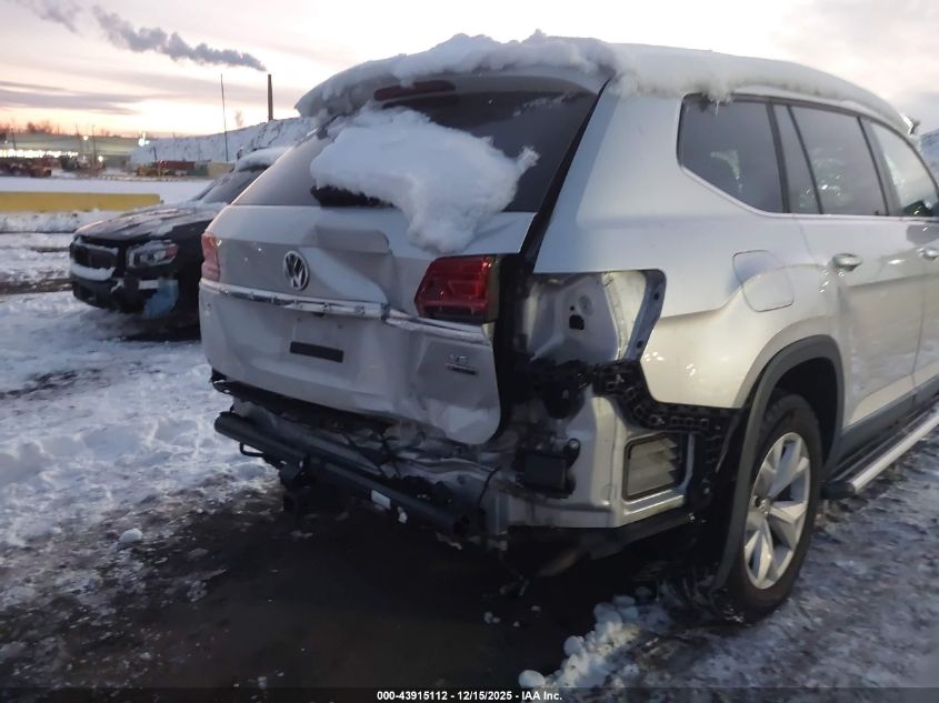 2018 Volkswagen Atlas 3.6L V6 Sel VIN: 1V2MR2CA4JC538402 Lot: 43915112