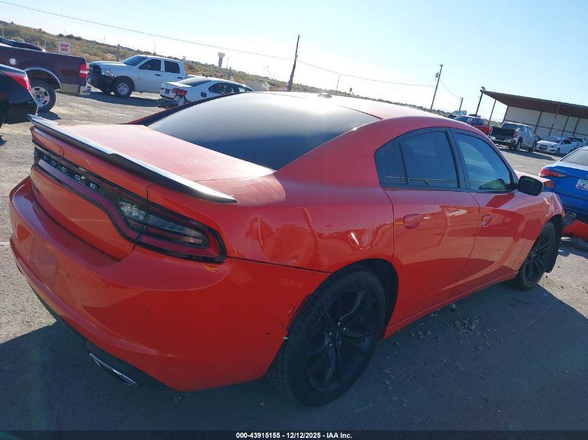 2018 Dodge Charger Sxt Rwd VIN: 2C3CDXBG2JH312990 Lot: 43915155
