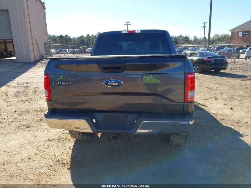 2016 Ford F-150 Xlt VIN: 1FTEW1EF0GFB55498 Lot: 43915173