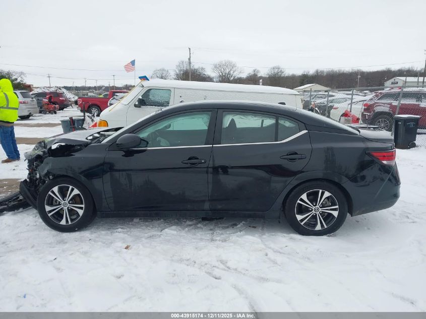 2021 Nissan Sentra Sv Xtronic Cvt VIN: 3N1AB8CV7MY256140 Lot: 43915174