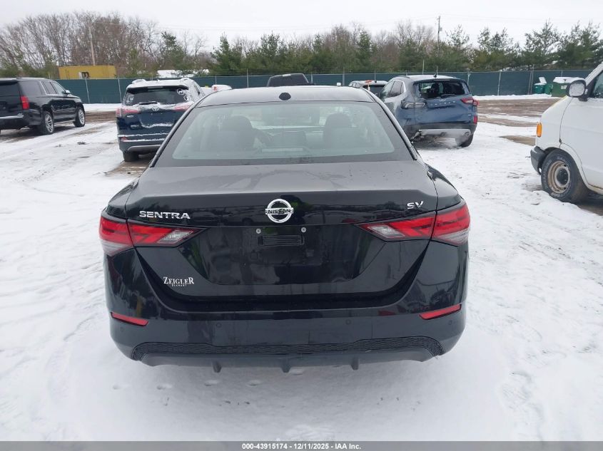 2021 Nissan Sentra Sv Xtronic Cvt VIN: 3N1AB8CV7MY256140 Lot: 43915174