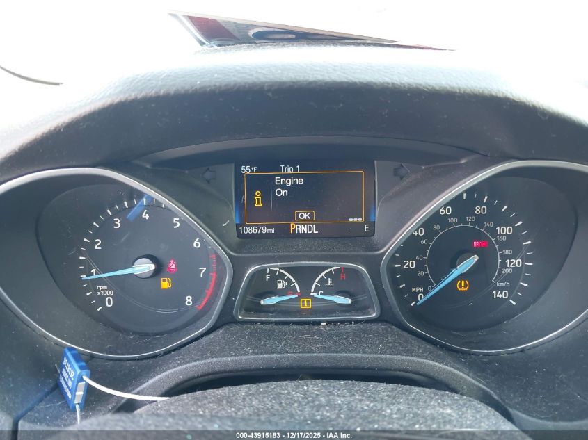 2017 Ford Focus Se VIN: 1FADP3K21HL280167 Lot: 43915183