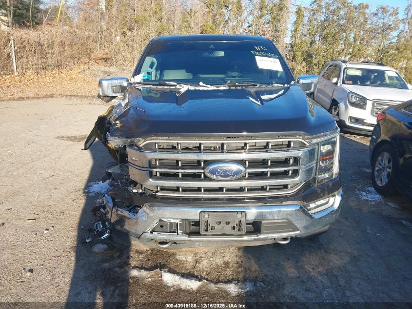 2021 Ford F-150 Lariat VIN: 1FTEW1EP4MKD35031 Lot: 43915188