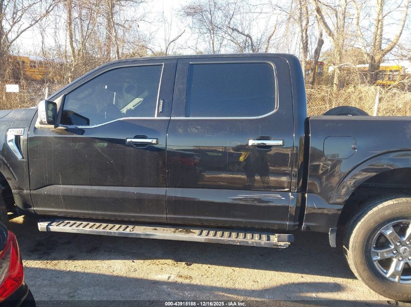 2021 Ford F-150 Lariat VIN: 1FTEW1EP4MKD35031 Lot: 43915188