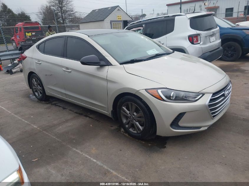 2018 Hyundai Elantra Sel VIN: 5NPD84LF6JH342736 Lot: 43915195