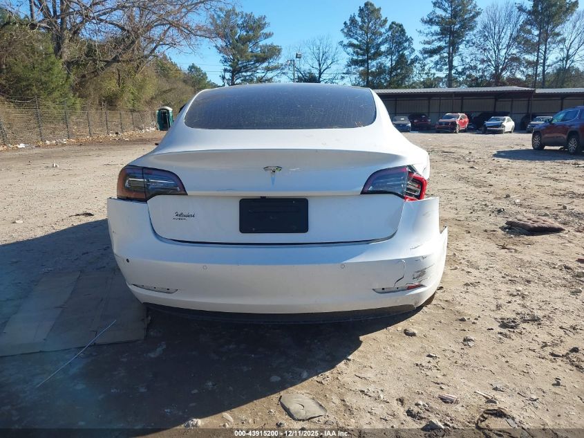 2020 Tesla Model 3 Standard Range Plus Rear-Wheel Drive/Standard Range Rear-Wheel Drive VIN: 5YJ3E1EA8LF645295 Lot: 43915200