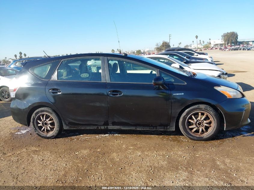 2012 Toyota Prius V Two VIN: JTDZN3EU0C3185501 Lot: 43915203
