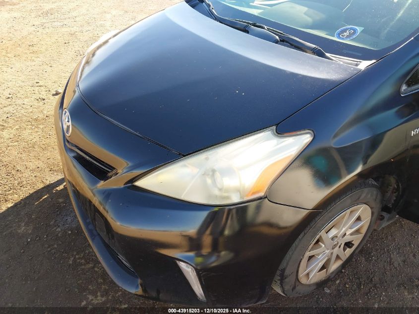 2012 Toyota Prius V Two VIN: JTDZN3EU0C3185501 Lot: 43915203