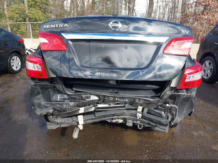 2018 Nissan Sentra Sv VIN: 3N1AB7AP4JY346114 Lot: 43915209