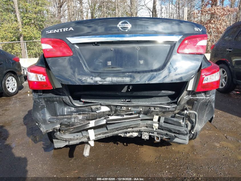 2018 Nissan Sentra Sv VIN: 3N1AB7AP4JY346114 Lot: 43915209