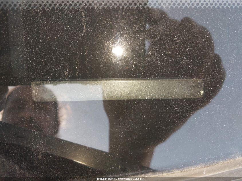 2004 Toyota Prius VIN: JTDKB20UX40069527 Lot: 43915213