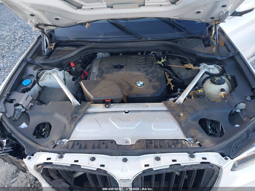 2022 BMW X3 Sdrive30I VIN: 5UX43DP02N9L39575 Lot: 43915218