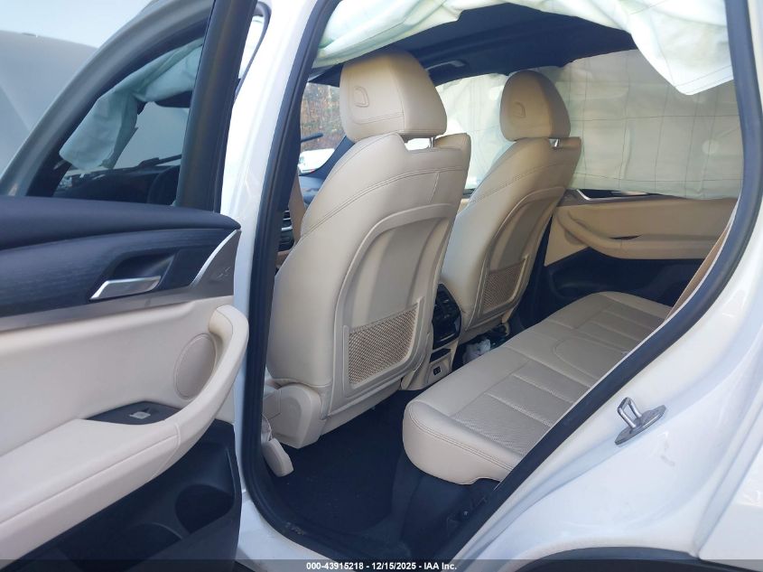 2022 BMW X3 Sdrive30I VIN: 5UX43DP02N9L39575 Lot: 43915218