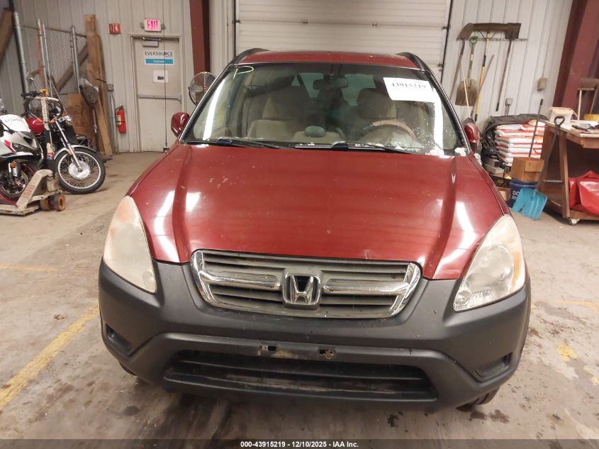 2004 Honda Cr-V Ex VIN: SHSRD78814U237501 Lot: 43915219