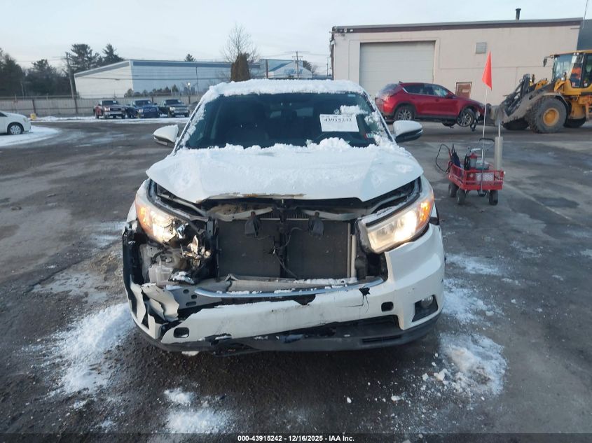 2015 Toyota Highlander Le Plus V6 VIN: 5TDBKRFH1FS189364 Lot: 43915242