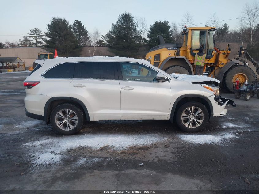 2015 Toyota Highlander Le Plus V6 VIN: 5TDBKRFH1FS189364 Lot: 43915242
