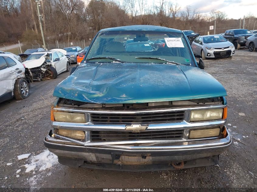 1997 Chevrolet K1500 Fleetside VIN: 1GCEK19R2VE142206 Lot: 43915245