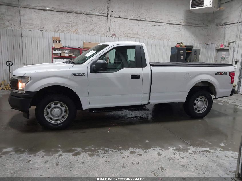 2018 Ford F-150 Xl VIN: 1FTMF1EB5JKE26224 Lot: 43915279