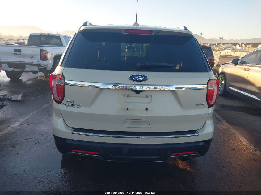 2018 Ford Explorer Xlt VIN: 1FM5K8D86JGB55798 Lot: 43915293