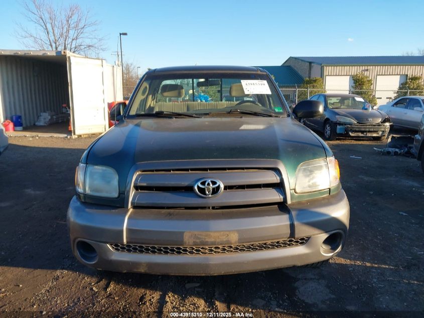 2003 Toyota Tundra VIN: 5TBJN32113S368629 Lot: 43915310