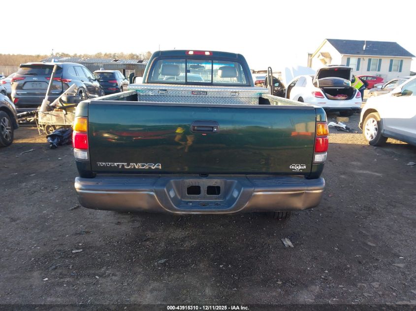 2003 Toyota Tundra VIN: 5TBJN32113S368629 Lot: 43915310