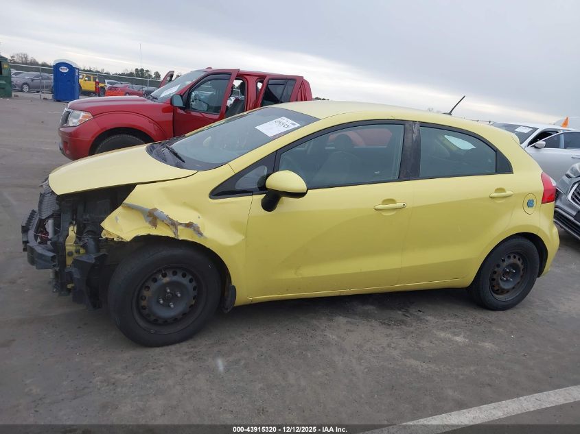 2016 Kia Rio Lx VIN: KNADM5A34G6659120 Lot: 43915320