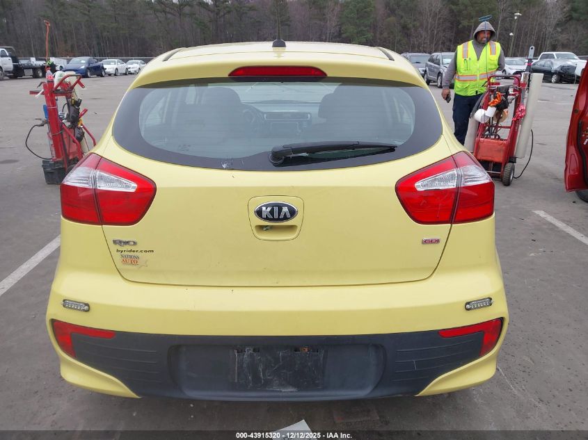 2016 Kia Rio Lx VIN: KNADM5A34G6659120 Lot: 43915320