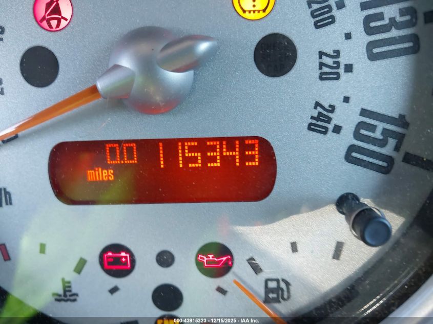 2002 Mini Cooper VIN: WMWRC33432TC36836 Lot: 43915323