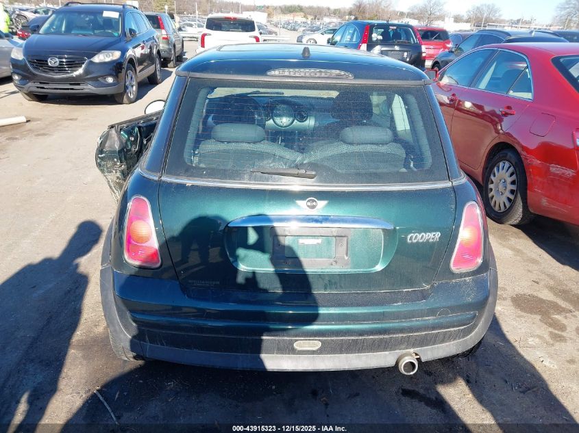 2002 Mini Cooper VIN: WMWRC33432TC36836 Lot: 43915323