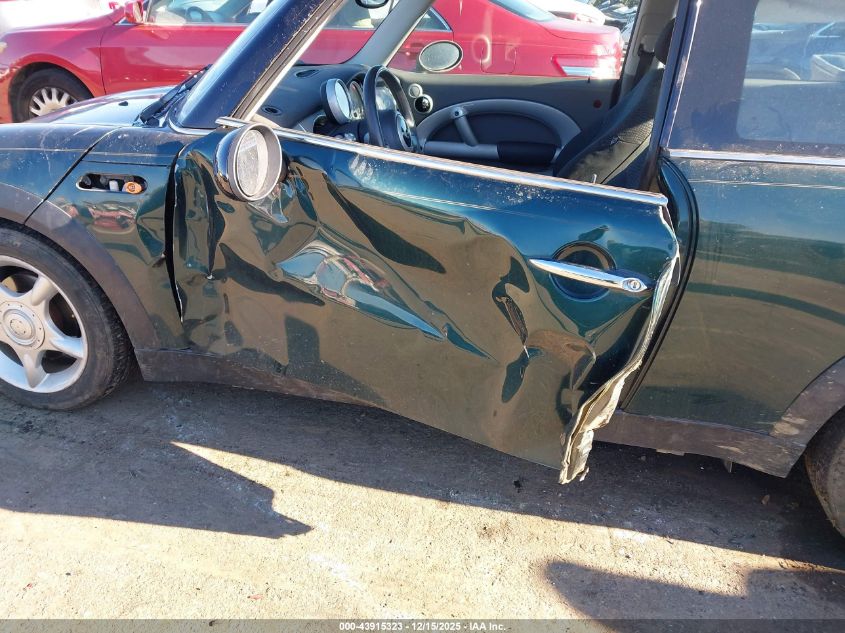 2002 Mini Cooper VIN: WMWRC33432TC36836 Lot: 43915323