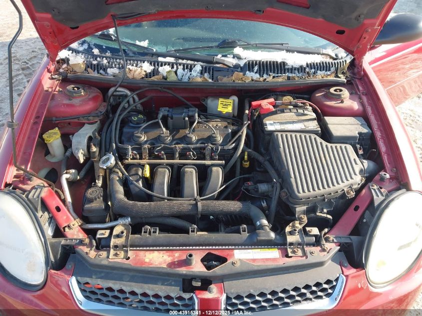 2005 Dodge Neon Sxt VIN: 1B3ES56C85D221653 Lot: 43915341