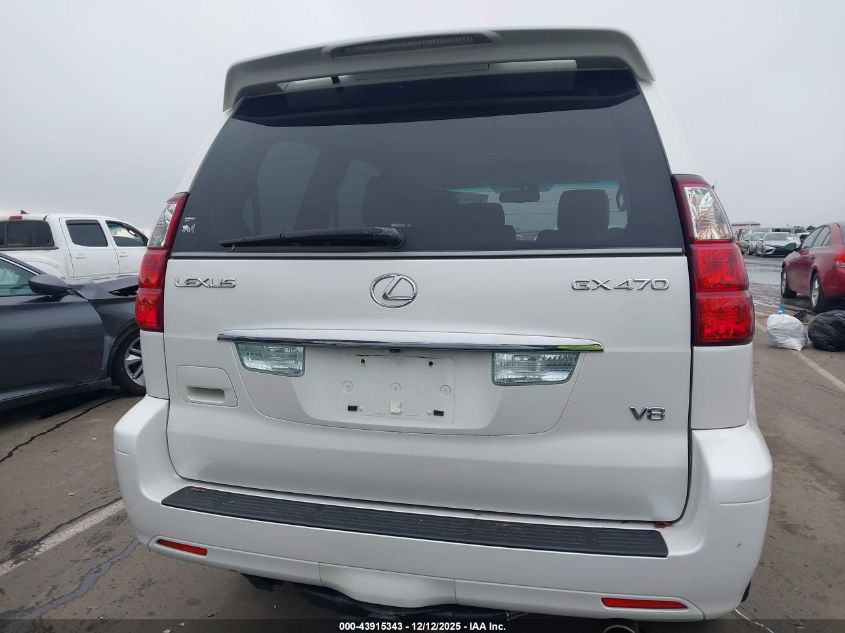 2008 Lexus Gx 470 VIN: JTJBT20X380168409 Lot: 43915343