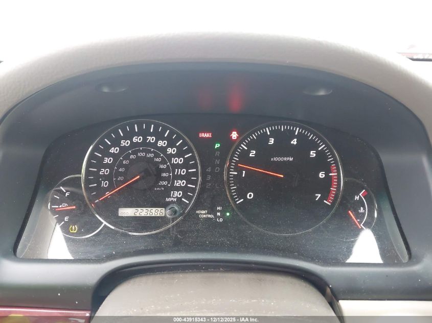 2008 Lexus Gx 470 VIN: JTJBT20X380168409 Lot: 43915343