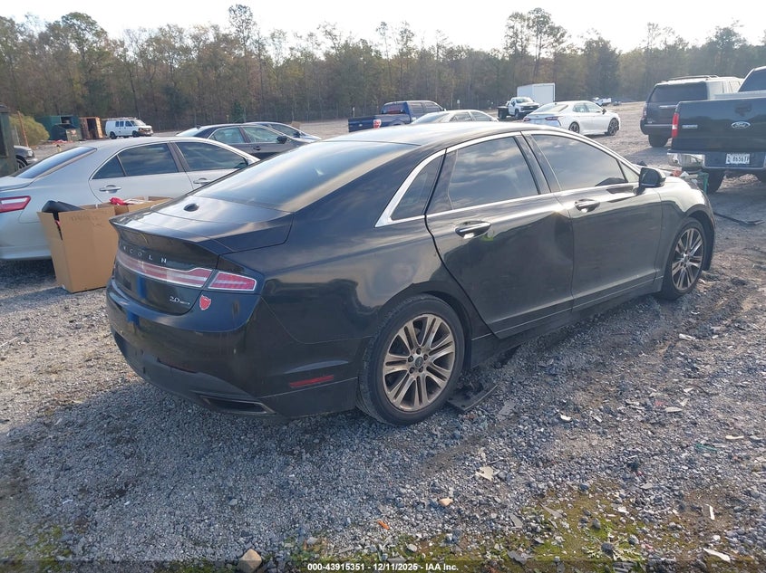 3LN6L2G91ER833262 2014 LINCOLN MKZ photo no. 4