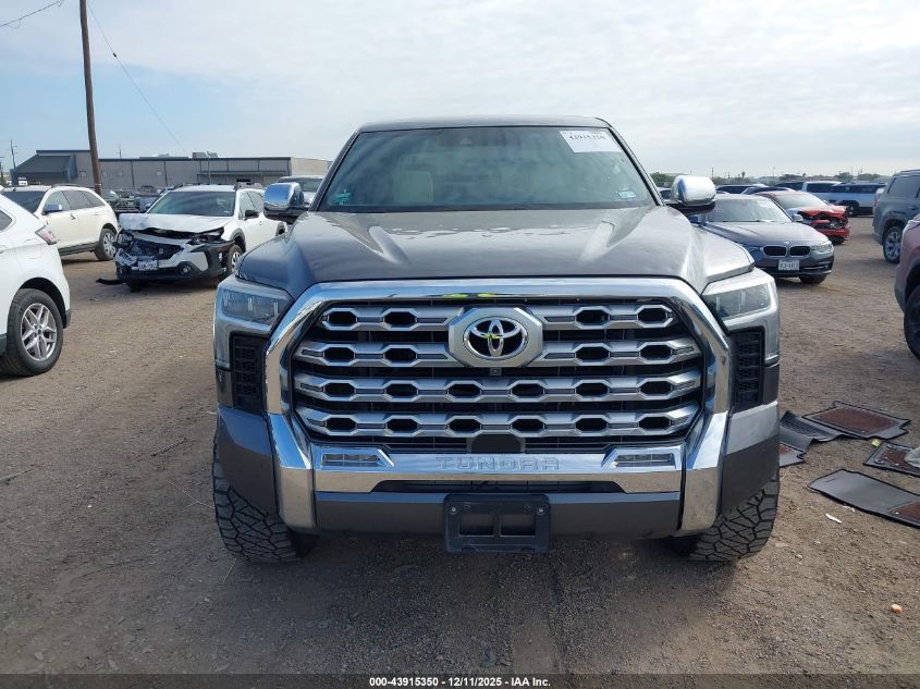 2022 Toyota Tundra 1794 Edition VIN: 5TFMA5DB7NX012152 Lot: 43915350