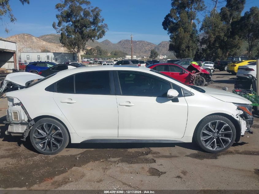 2021 Toyota Corolla Se VIN: JTDP4MCE7MJ078034 Lot: 43915360