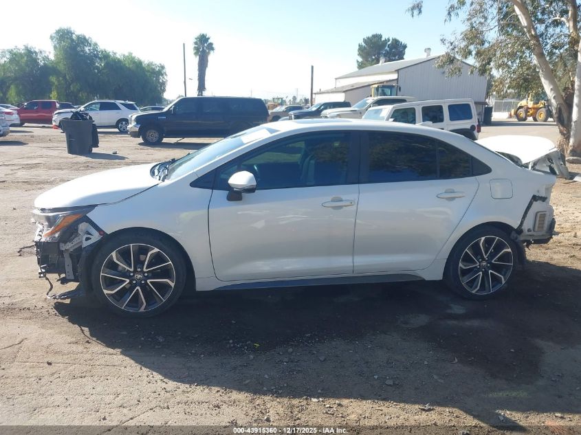 2021 Toyota Corolla Se VIN: JTDP4MCE7MJ078034 Lot: 43915360