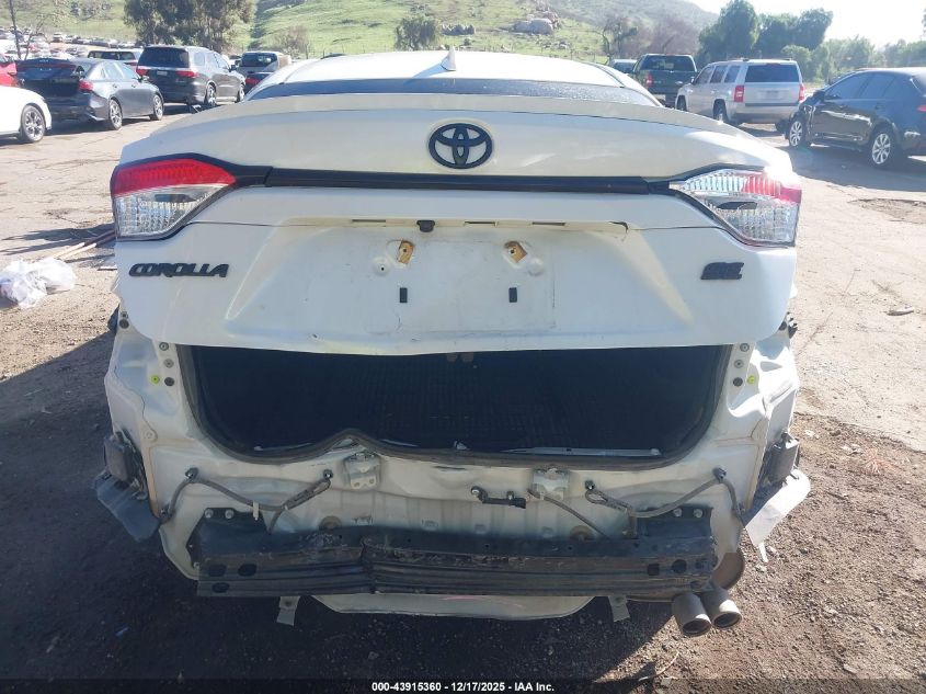 2021 Toyota Corolla Se VIN: JTDP4MCE7MJ078034 Lot: 43915360