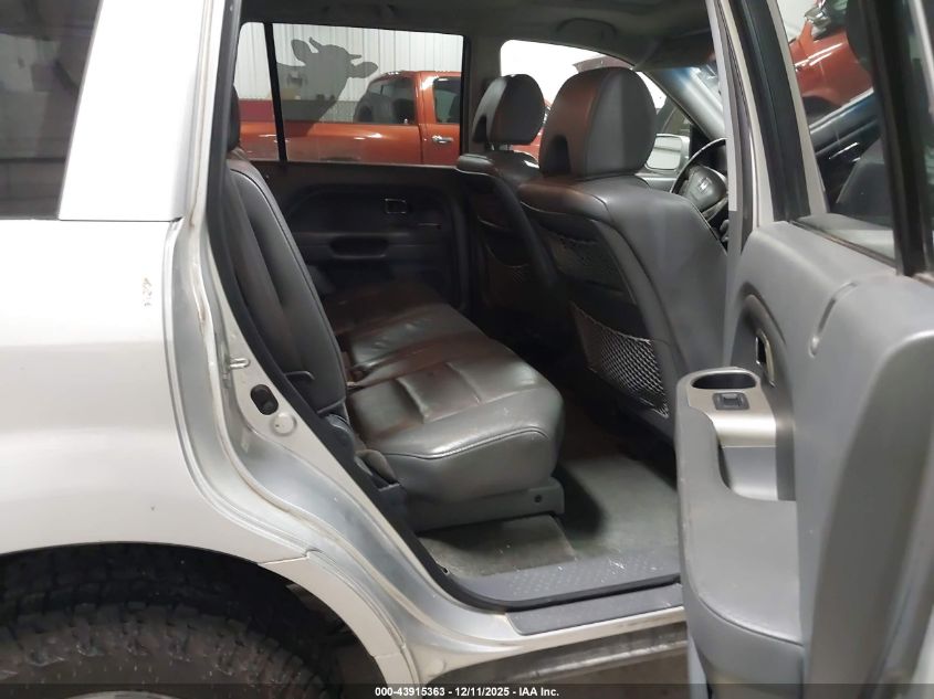 2006 Honda Pilot Ex-L VIN: 2HKYF18566H563587 Lot: 43915363