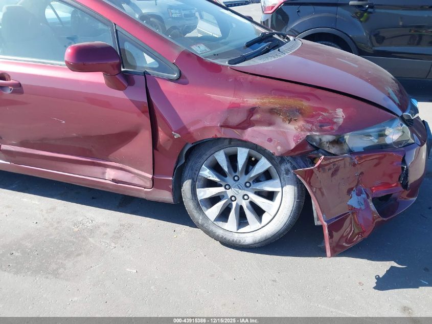 2009 Honda Civic Ex VIN: 2HGFA16899H520749 Lot: 43915386